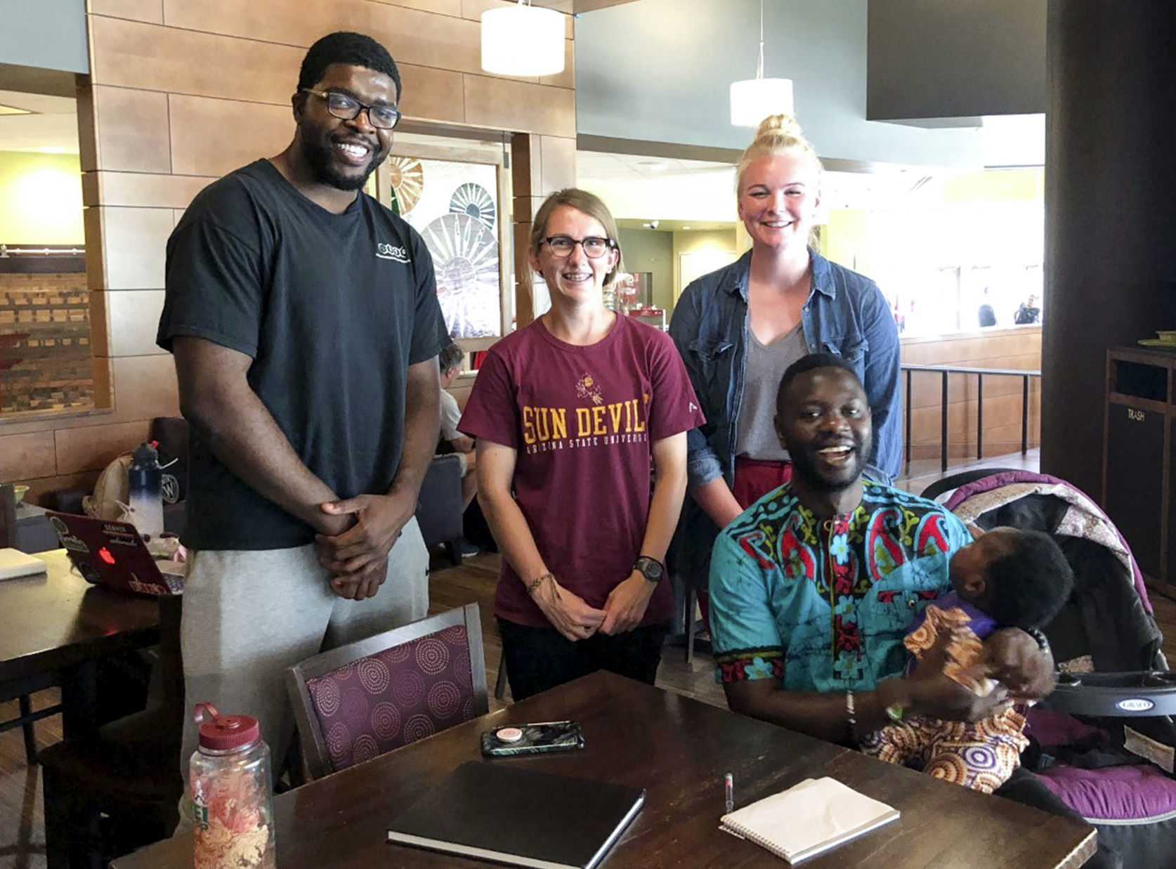 Grad student team creates class for African country